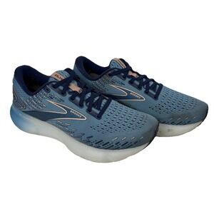 Brooks Women's Glycerin 20 Blue Running Shoes Sneakers Size 10 1203691B478 EUC